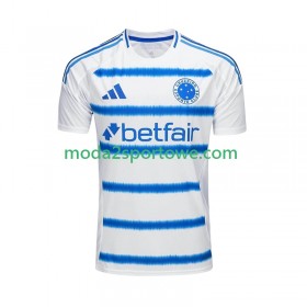 Koszulka Cruzeiro Wyjazdowe Stroje Piłkarskie 2025/26 Krótki Rękaw